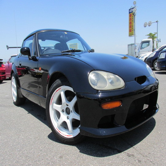 カプチーノ　GTウィング　オーバーフェンダー