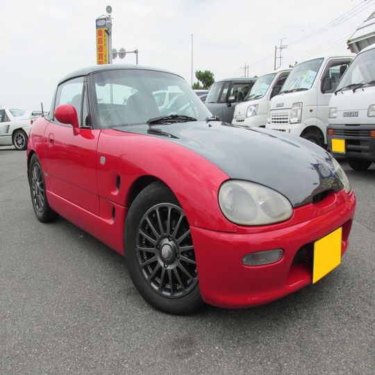 カプチーノ　EA11R　EA21R　F6A　K6A　スズキ　カーボン　ラッピング