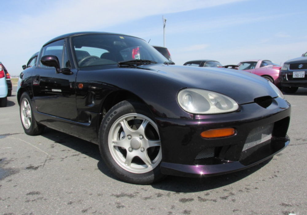 スズキ　カプチーノ　EA21 K6 ヘッドカバー 後期型21R オールペイント カスタムカラー紫の中古車 スズキ
