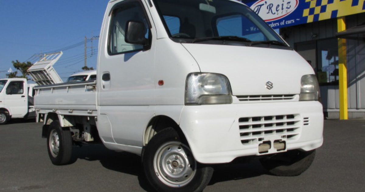 便利な三方開き！ スズキ キャリイ KA 4WD ホワイト H11(1999)年 人気 