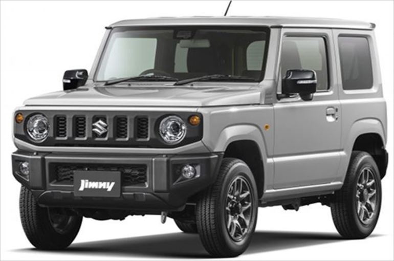 新型ジムニー　シルキーシルバーメタリック