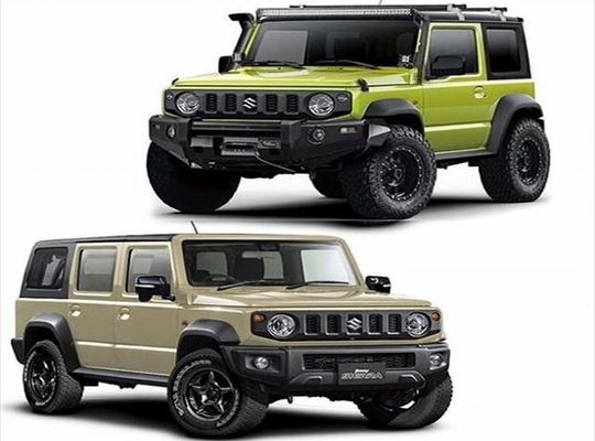 新型ジムニー　新型ジムニーシエラ