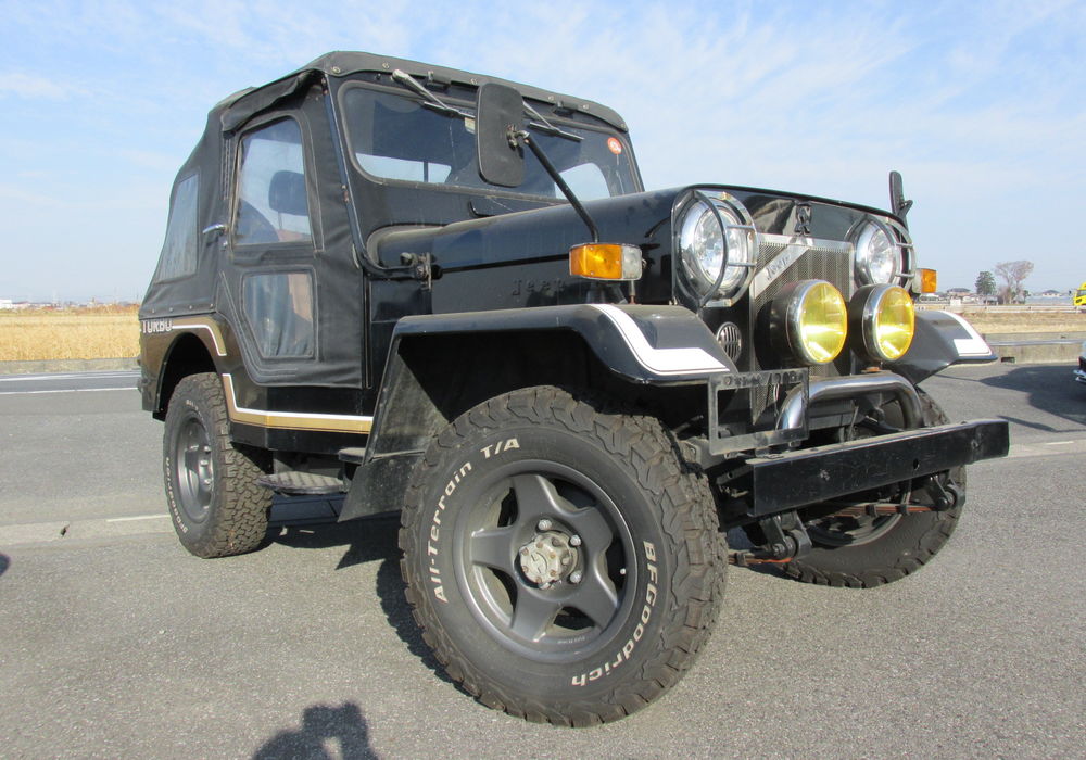 希少車 三菱 ジープ 2 7 ディーゼルターボ 4wd ブラック H2 1990 年 三菱 カプチーノ等中古車 の販売買取実績豊富なレイズで取り扱う車のギャラリー