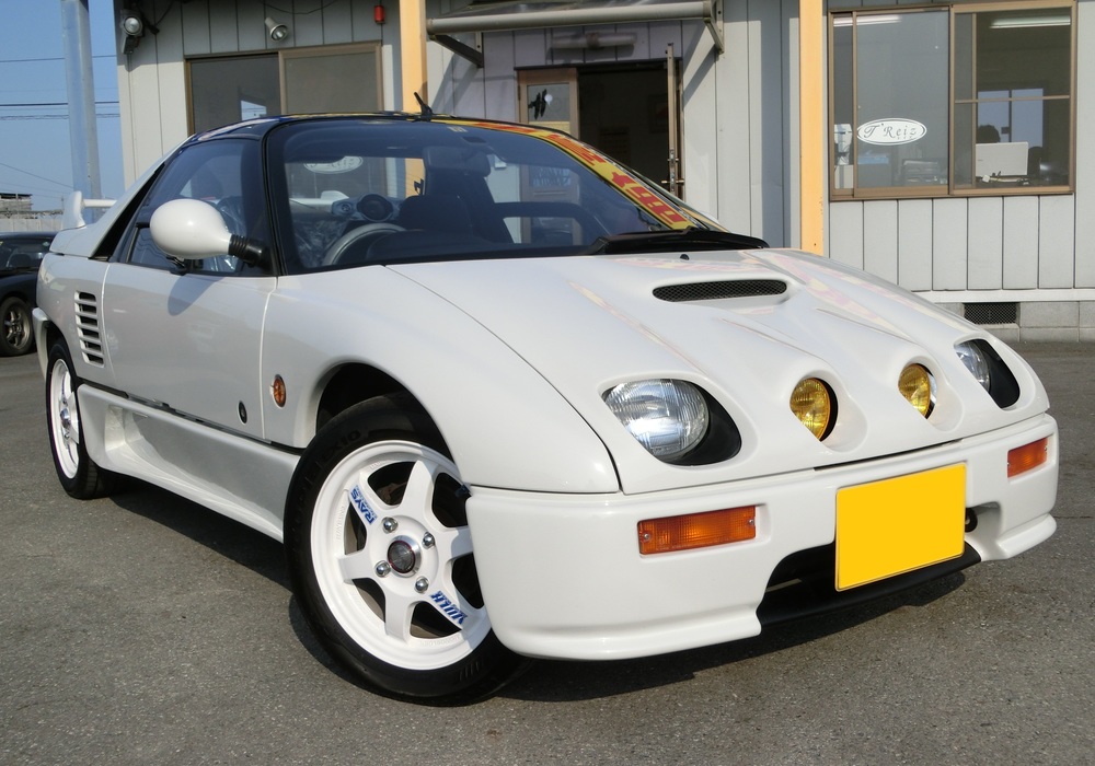 カスタムした中古車 マツダ オートザム Az 1 限定車 グレードｍ2 1015 ファイターエンジン 改造 Az 1 カプチーノ等中古車の販売 買取実績豊富なレイズで取り扱う車のギャラリー